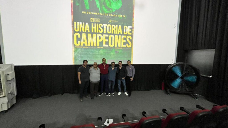 Presentan el documental “Una historia de campeones”