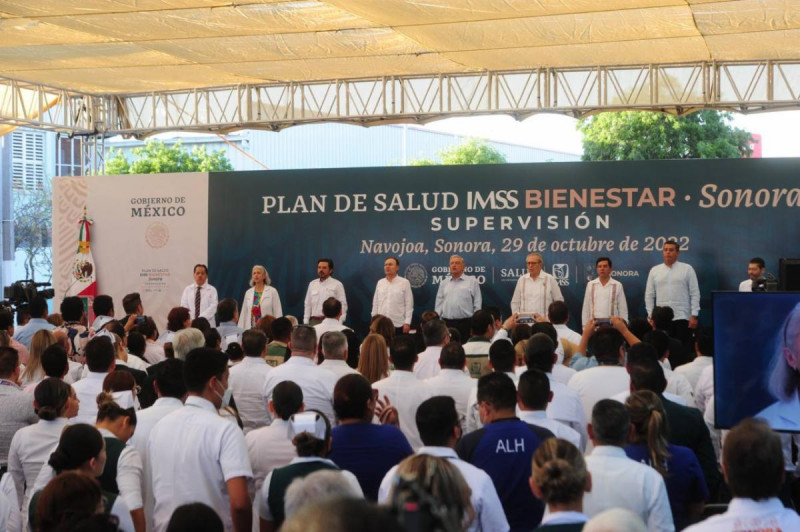 Con IMSS-Bienestar garantizamos salud universal de calidad y gratuita: gobernador Alfonso Durazo