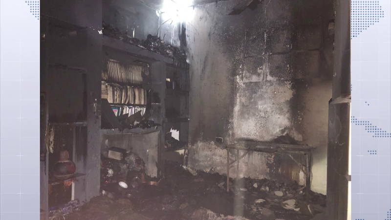 Se incendia casa en Mazatlán por veladora colocada en altar del día de muertos