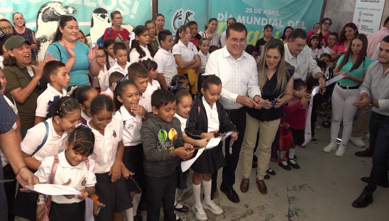 Acuario Mazatlán al alcance de niñas y niños de la zona rural