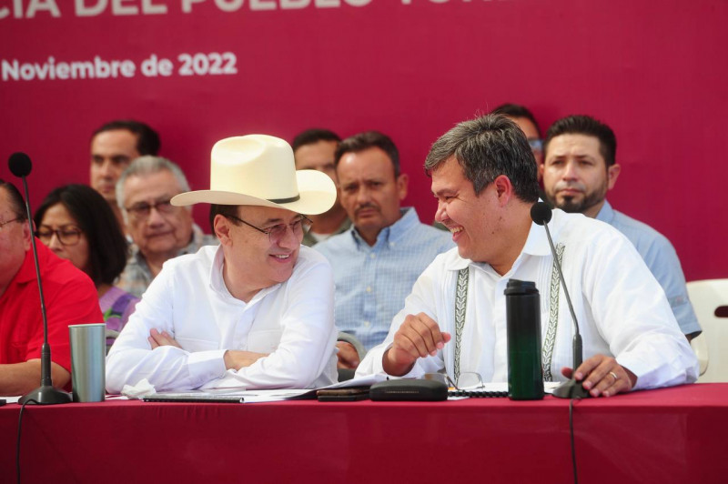 Apoyamos sin regateos los compromisos con el pueblo mayo: Alfonso Durazo