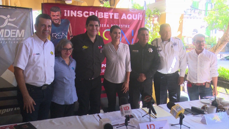 Presentan la  Carrera Pedestre RSN Mazatlán 3, 5 y 10 k