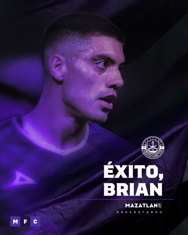 Brian Rubio sale de Mazatlán FC