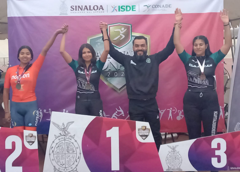 Culiacán obtiene 18 medallas en el inicio del ciclismo de los Nacionales Conade 2023
