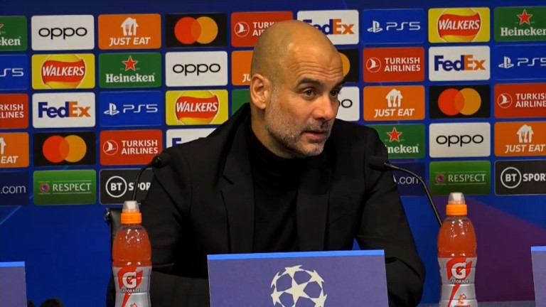 Guardiola: "Jugamos con el dolor de llevar todo un año la eliminación del año pasado"