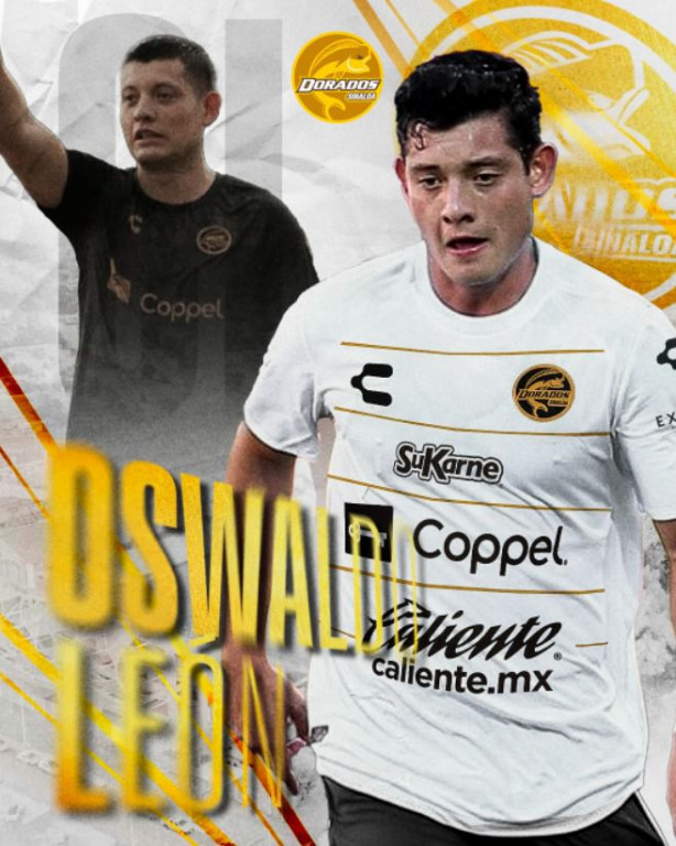 Oswaldo León llegará a reforzar en defensa a Dorados