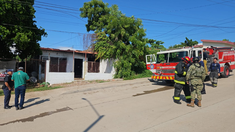 Se incendia vivienda en la colonia Buenos Aires
