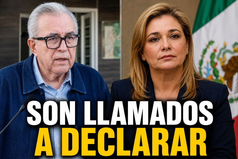 Citan la FGR a Rocha y Maru a declarar