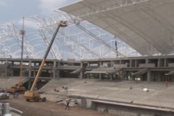 Avanza construcción de estadio de beisbol