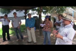 Funcionarios y acuacultores de centro américa realizan recorrido por granjas acuícolas del sur de Sinaloa
