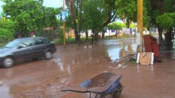 Sector Humaya nuevamente inundado