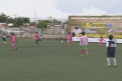 inauguran Ligas de Futbol "Eduardo Millán"