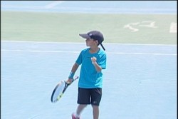 Cajemenses arrazan con torneo de tenis.