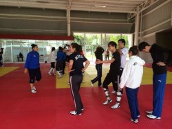Las sinaloenses María del Rosario Espinoza, Briseida Acosta e Itzel Manjarrez, listas para Panamericano.