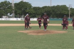 El pitcher José Meraz la novedad en practica guinda