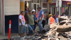 Inician obras en calle Escobedo