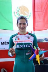 Yarely Salazar, le dió a México primer medalla en el festival panamericano de Aguascalientes.