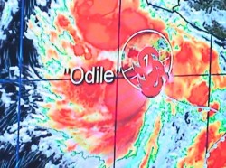 En alerta verde la zona sur de Sinaloa por tormenta tropical “Odile”