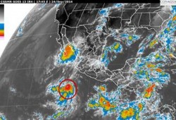 Llueven 44 milímetros en Mazatlán por efectos de la depresión tropical 18-E