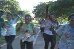 Con participación record, se realizó la carrera "Manchate 5K".