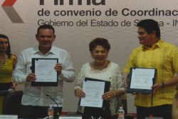 Firman convenio INAPAM y Gobierno de Sinaloa