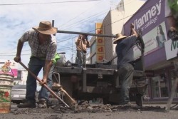 Material del bacheo es de buena calidad