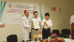 Refrendan el certificado de calidad ambiental.
