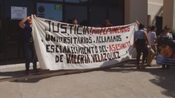 Piden justicia en caso de Paulette Valeria