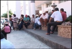 Comuneros velan al dirigente Atilano Román