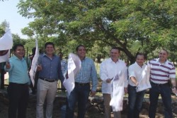 Dan  banderazo de construcción de red de alumbrado en el parque ecológico