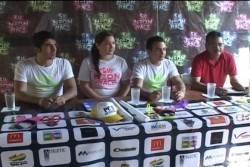 Todo listo para la carrera 5k Neon Race