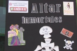 Altar a  21 inmortales en el Salón de la Fama