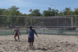 En marcha   olimpiada de volibol de playa varonil