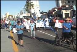 Con una caminata celebran el día mundial de la diabetes