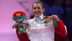 Medalla de Oro para María del Rosario Espinoza