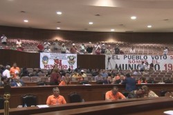 Candente sesión en el Congreso del Estado