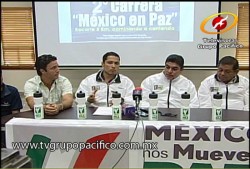 Anuncian segunda carrera México en Paz.