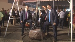 Colocan la primera piedra de la Torre Tres Afluencias
