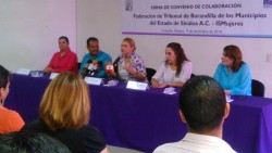 ISmujeres y Federación de Tribunales de barandilla convenían incremento de sanciones a la violencia intrafamiliar