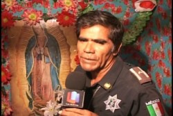 Rafael Juárez un agente preventivo de mucha fe a la Guadalupana