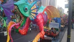 Atractivo el desfile de Alebrijes Monumentales
