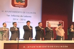 Rinde primer informe de labores alcalde de Culiacán.