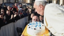El Papa está de cumpleaños