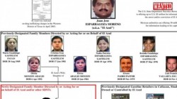 Suegra de "El Azul" en la lista de narcos buscados por EU