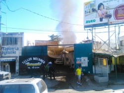 Incendio acaba con humilde vivienda en el centro de Culiacán