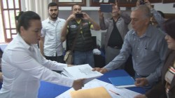 Solicitan registro como precandidatos a diputados por el PAN Nadia Vega y Sebastian Zamudio