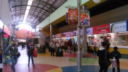 Actividad en la Central de Autobuses