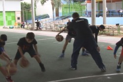 Culmina Clinica internacional de basquet en el Senda