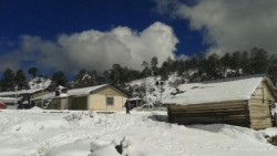 Suspenden clases en Durango por nevadas