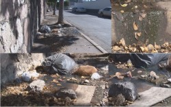 Denuncian fuga en un  drenaje en la Colonia José vasconcelos